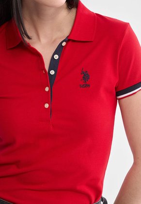 Polo Rojo-Azul Navy-Blanco US POLO ASSN