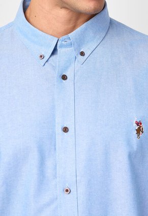 Camisa U.S. POLO ASSN. Celeste