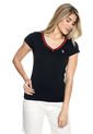 Camiseta Negro-rojo Us Polo Assn de US Polo Assn