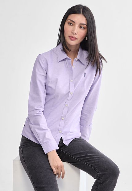 Camisa Lila US POLO ASSN