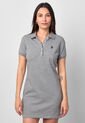 Vestido U.S. POLO ASSN. Gris de US Polo Assn