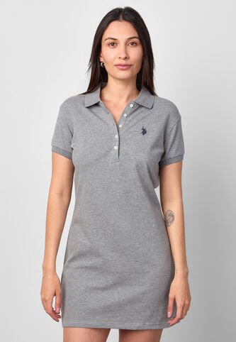 Vestido U.S. POLO ASSN. Gris US Polo Assn