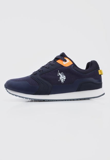 Tenis Lifestyle Azul-Gris Us Polo Assn