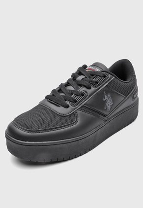 Tenis Lifestyle U.S. POLO ASSN. High Jump Negro