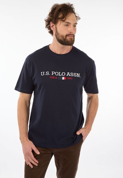 Camiseta Azul Navy-Blanco-Rojo US POLO ASSN