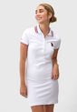 Vestido Midi U.S. POLO ASSN. Blanco de US Polo Assn