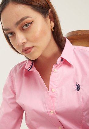 Camisa Rosa Us Polo Assn