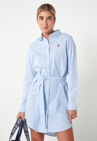 Vestido U.S. POLO ASSN. Celeste US Polo Assn