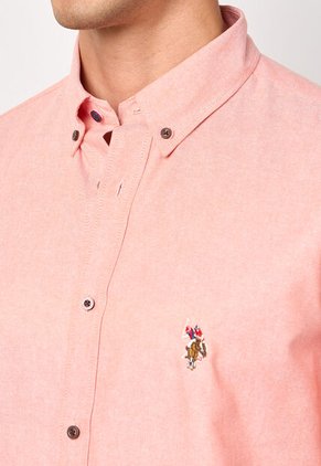 Camisa U.S. POLO ASSN. Salmón
