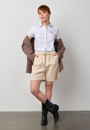 Camisa U.S. POLO ASSN. Blanco