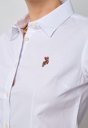 Camisa U.S. POLO ASSN. Blanco