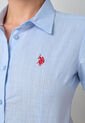 Camisa U.S. POLO ASSN. Celeste de US Polo Assn