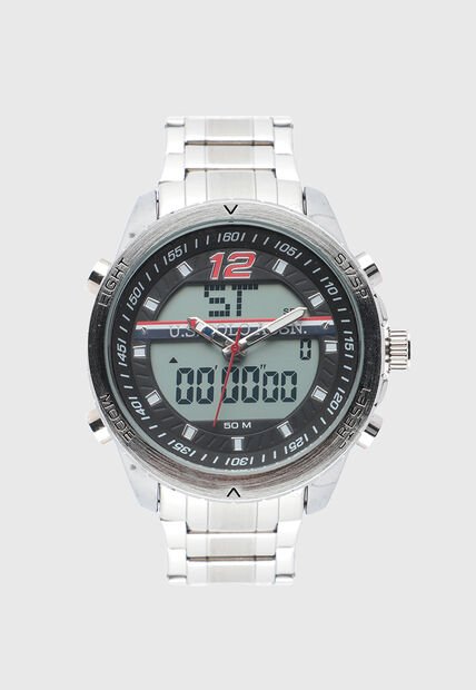 Reloj U.S. POLO ASSN. Plateado
