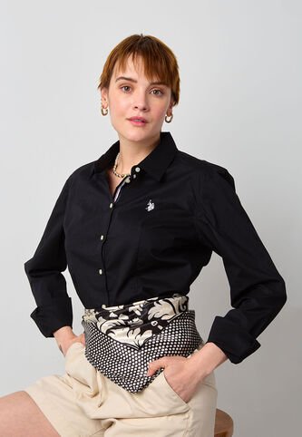 Camisa U.S. POLO ASSN. Negro US Polo Assn