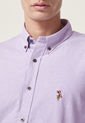 Camisa Lila Us Polo Assn de US Polo Assn
