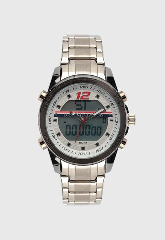 Reloj U.S. POLO ASSN. Plateado US Polo Assn