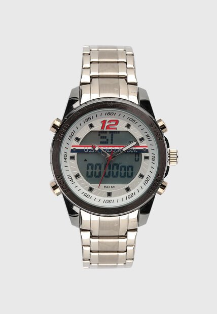 Reloj U.S. POLO ASSN. Plateado