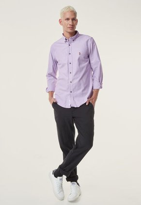 Camisa Lila Us Polo Assn
