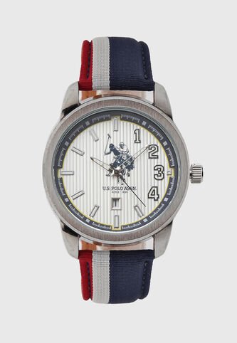 Reloj U.S. POLO ASSN. Plateado US Polo Assn