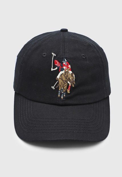 Gorra Negro-Blanco-Plateado Us Polo Assn