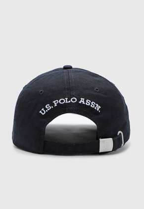 Gorra Negro-Blanco-Plateado Us Polo Assn