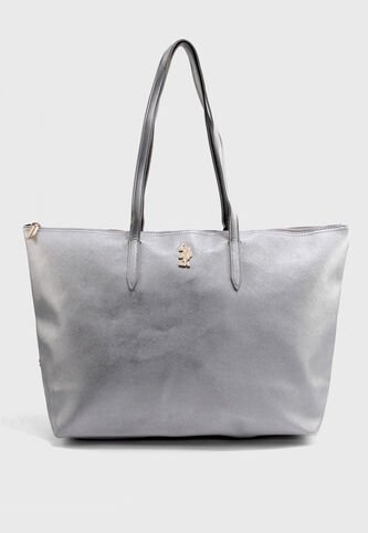 Bolso U.S. POLO ASSN. Plateado US Polo Assn