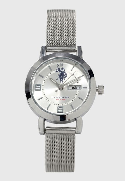 Reloj U.S. POLO ASSN. Plateado