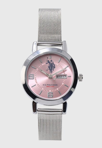 Reloj U.S. POLO ASSN. Plateado