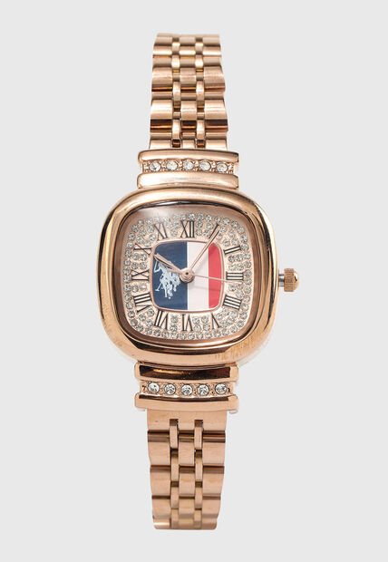 Reloj U.S. POLO ASSN. Oro Rosa