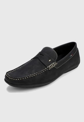 Mocasín Azul Navy-Negro US Polo Assn