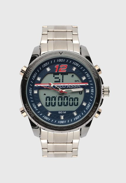 Reloj US POLO ASSN Plateado