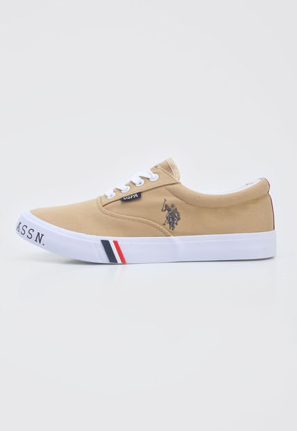 Tenis Lifestyle Caqui-Blanco Us Polo Assn