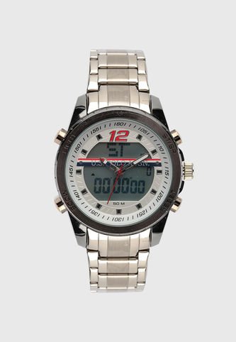 Reloj U.S. POLO ASSN. Plateado US Polo Assn