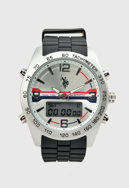 Reloj U.S. POLO ASSN. Plateado