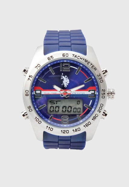 Reloj U.S. POLO ASSN. Plateado