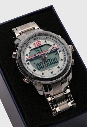 Reloj U.S. POLO ASSN. Plateado