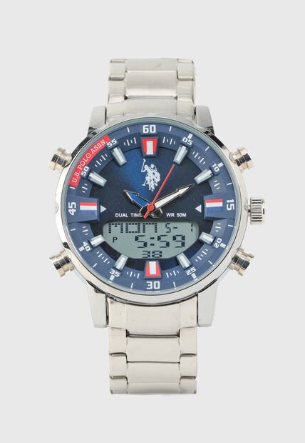 Reloj U.S. POLO ASSN. Plateado