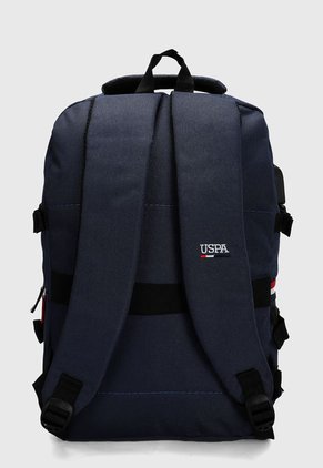 Morral Azul Navy-Blanco-Rojo-Azul US Polo Assn