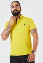 Camiseta Polo Amarillo-Negro Us Polo Assn de US Polo Assn