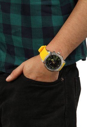 Reloj Amarillo-Plateado Us Polo Assn