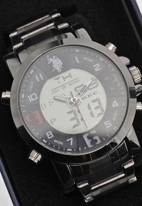 Reloj Plateado-Azul Us Polo Assn