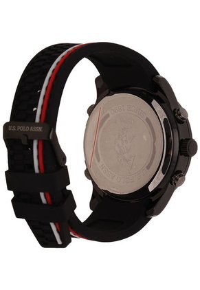 Reloj Negro-Rojo Us Polo Assn