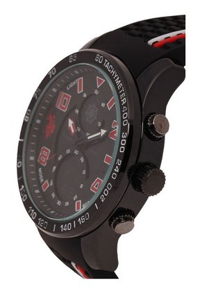 Reloj Negro-Rojo Us Polo Assn