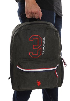 Morral U.S. POLO ASSN. Gris Oscuro