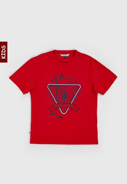 Camiseta U.S. POLO ASSN. Rojo