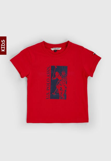 Camiseta U.S. POLO ASSN. Rojo