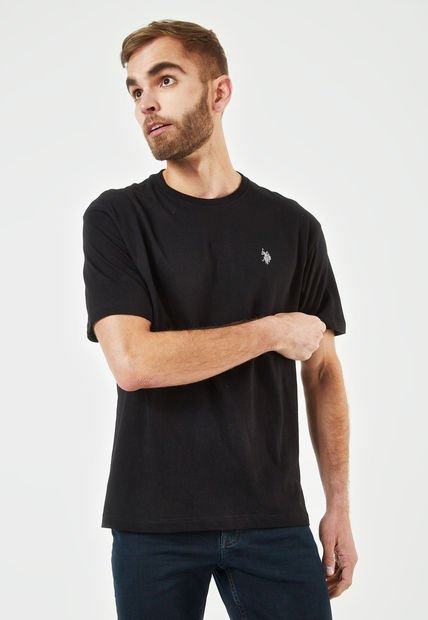 Camiseta Negro Us Polo Assn