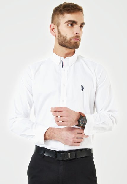 Camisa Blanco Us Polo Assn