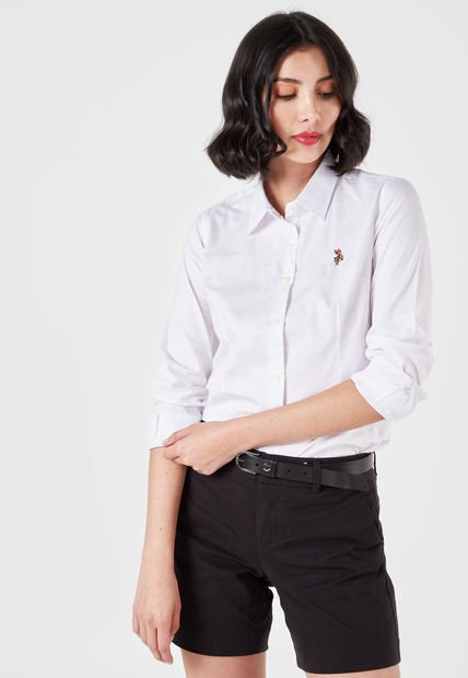 Camisa Blanco Us Polo Assn