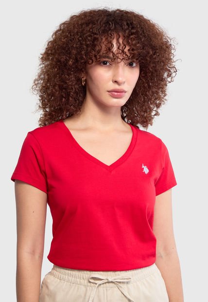 Camiseta US POLO ASSN Rojo